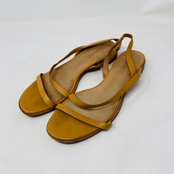 Madewell Tan Leather Heidi Slingback Sandal, Size 8.5 (GUC) - Picture 14 of 14